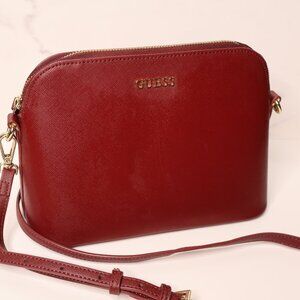 GUESS Scarlet Maroon Crossbody Bag